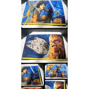 Disney Star Wars‎ Rebels Chewbacca Standard 2 Pillowcase 30x20 Blue Orange